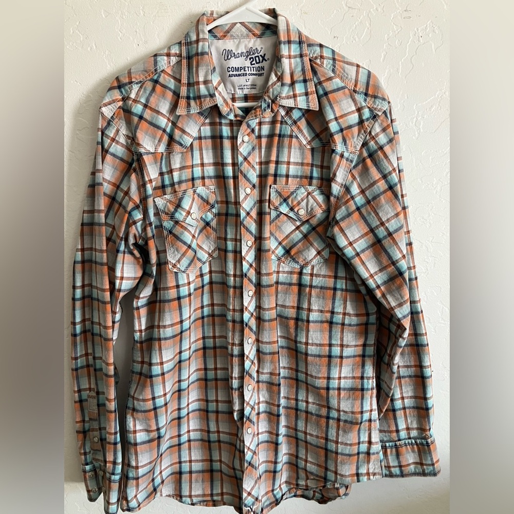 Wrangler- 20X competition - advanced comfort - men’s large Tall (LT)